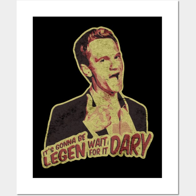 Barney Stinson how i met your mother Wall Art by TapABCD